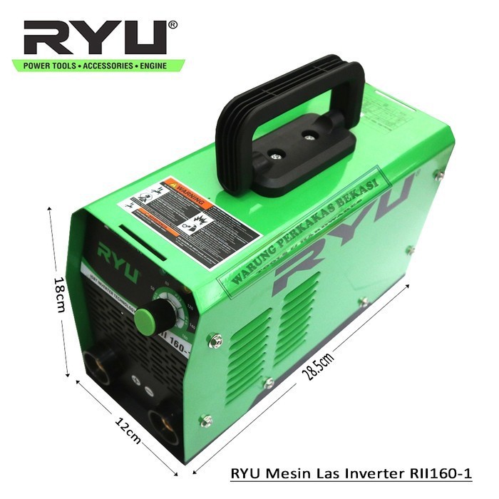 RYU INVERTER RII 160A 900W/RYU MESIN LAS 160A /RYU TRAPO LAS 160A