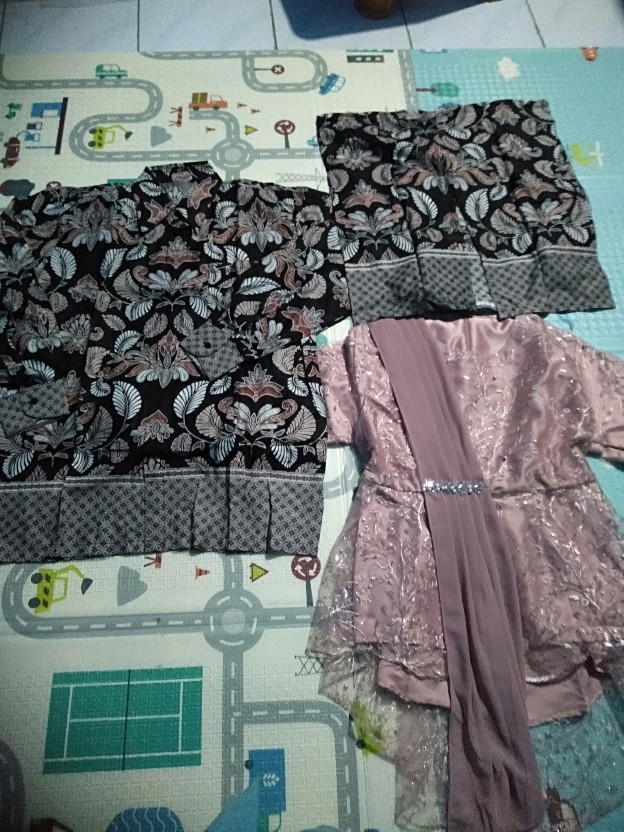 Maura Couple - Sania Ruffle Batik Couple Ori Ndoro Jowi Dnt Garansi Termurah Shopee - Kebaya Modern