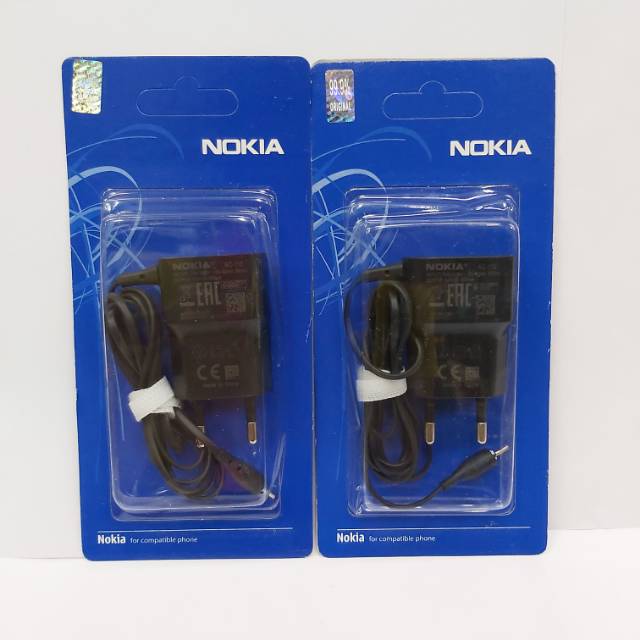 TRAVEL CHARGER NOKIA COLOKAN KECIL tusuk kecil packing press