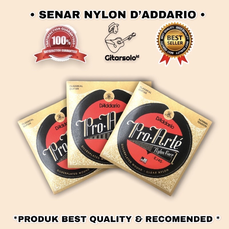 SENAR GITAR NYLON D’ADDARIO