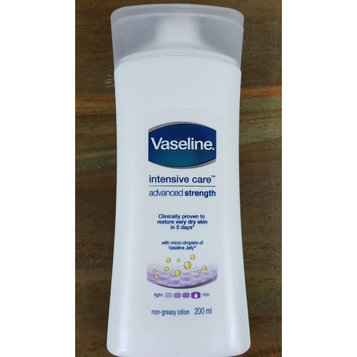 vaseline advanced strength body lotion