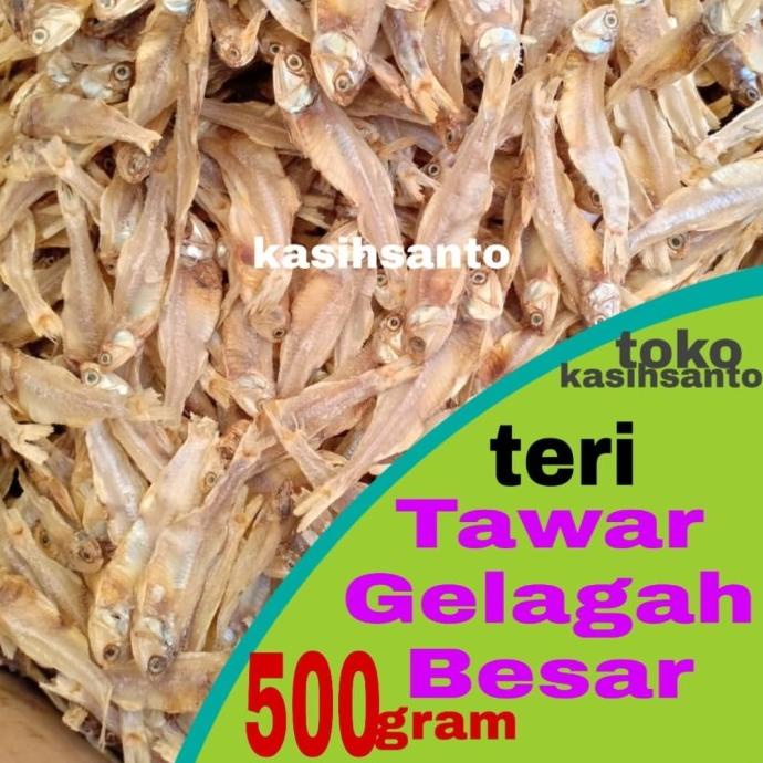 

Teri Tawar Gelaga Jumbo-500Gram