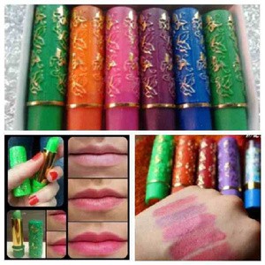 (obral sangat 6 WARNA)lipstick hare color stick 6 warna