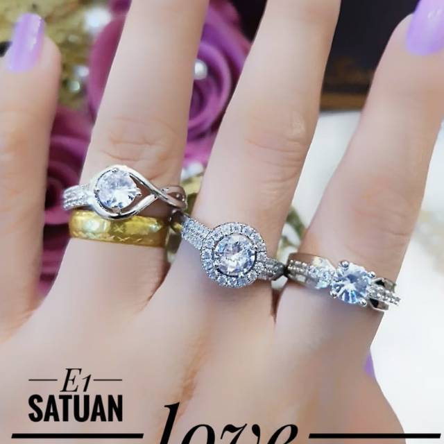 Xuping cincin lapis emas 24k 2730k