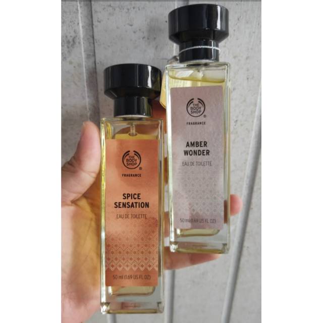 EDT Amber Wonder/ Spice Sensation The Body Shop