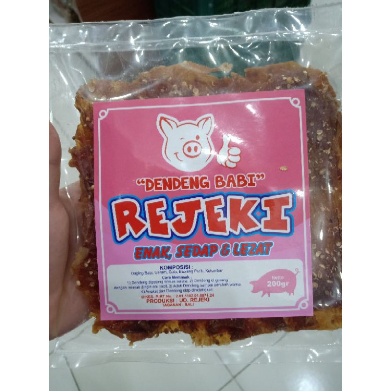 

dendeng rejeki ( non halal)