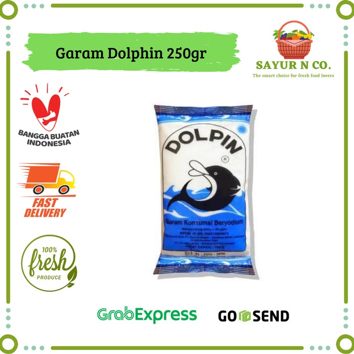 

Garam Dolphin 250gr | Sayur N Co Bekasi