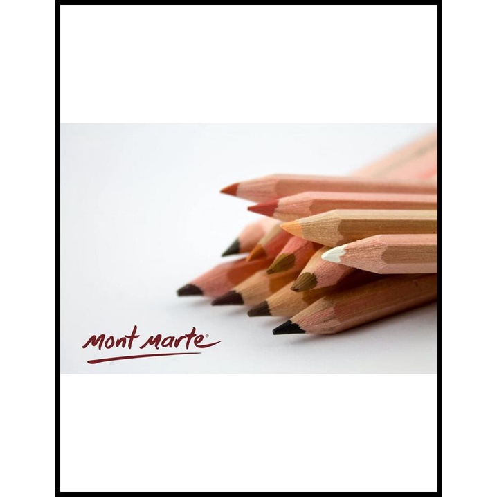 

Mont Marte Skin Color Pencil Set 12 / Pensil Warna Kulit