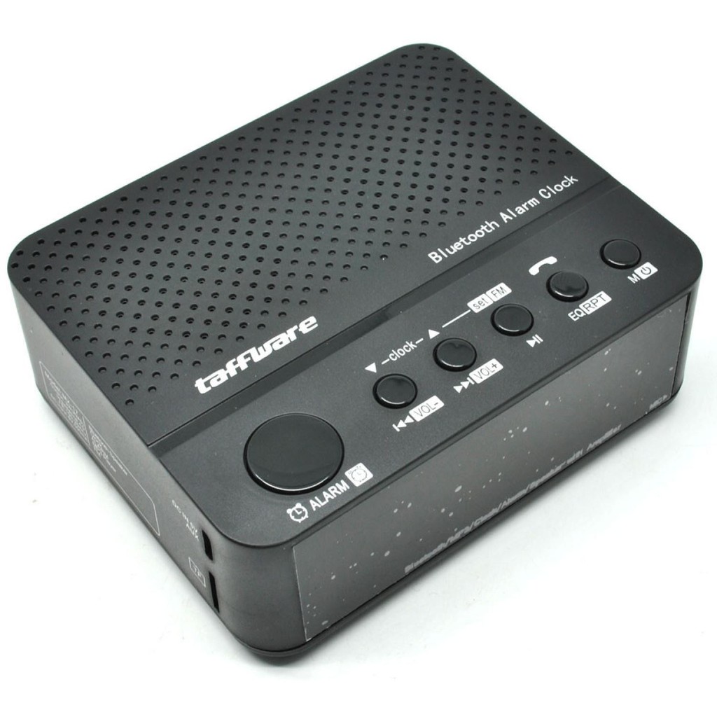 Taffware Jam Alarm Dengan Speaker Bluetooth - BC-01