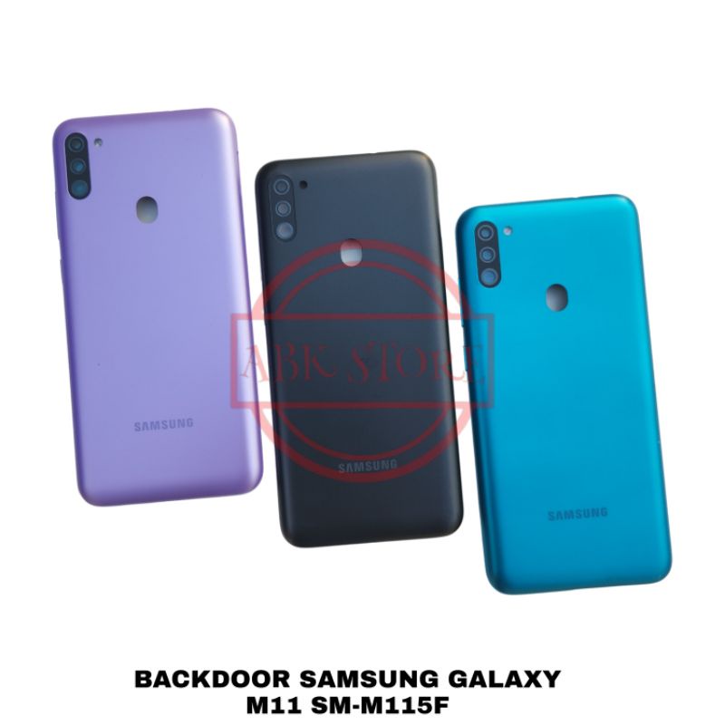 TUTUP BELAKANG BACKDOOR BACKCOVER BACK CASING SAMSUNG GALAXY M11 SM-M115F HOUSING