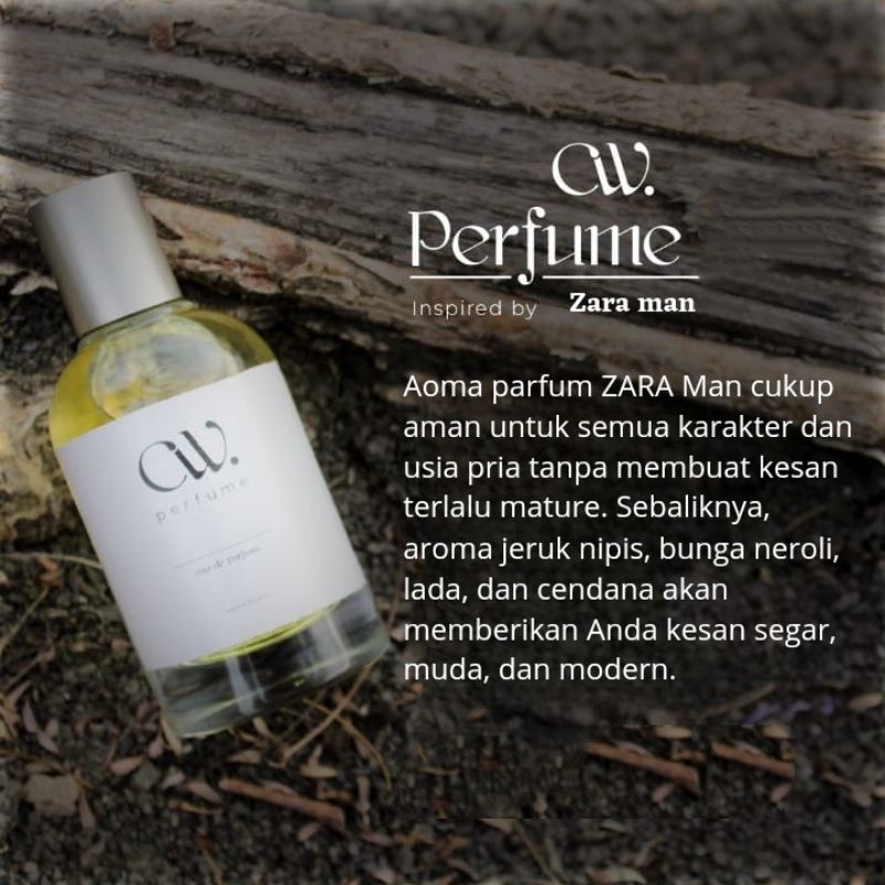 CW Parfume inspired Zara Man / PARFUM ZARA MAN PREMIUM