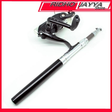 Joran Mini Portable Bentuk Pena Panjang 1.5M