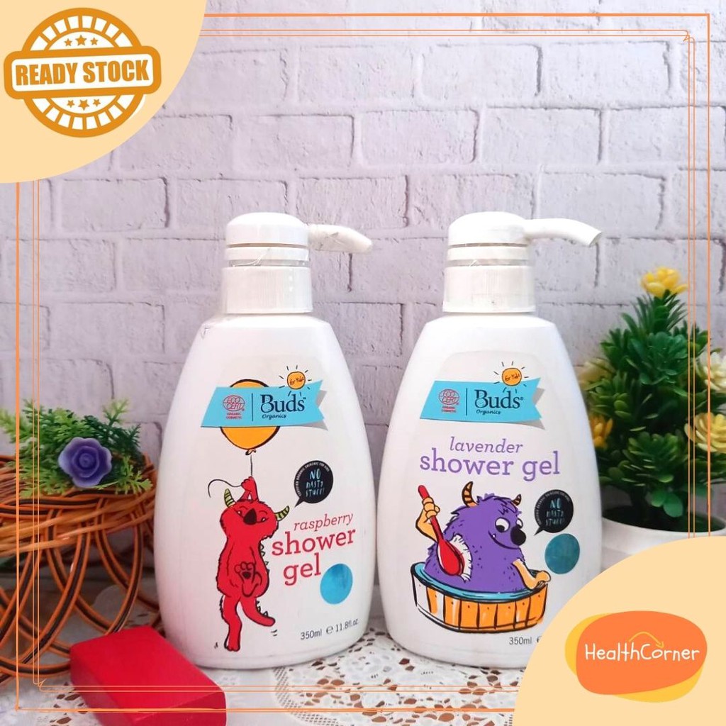 Buds Shower Gel 350ml  Buds Sabun Mandi lembut