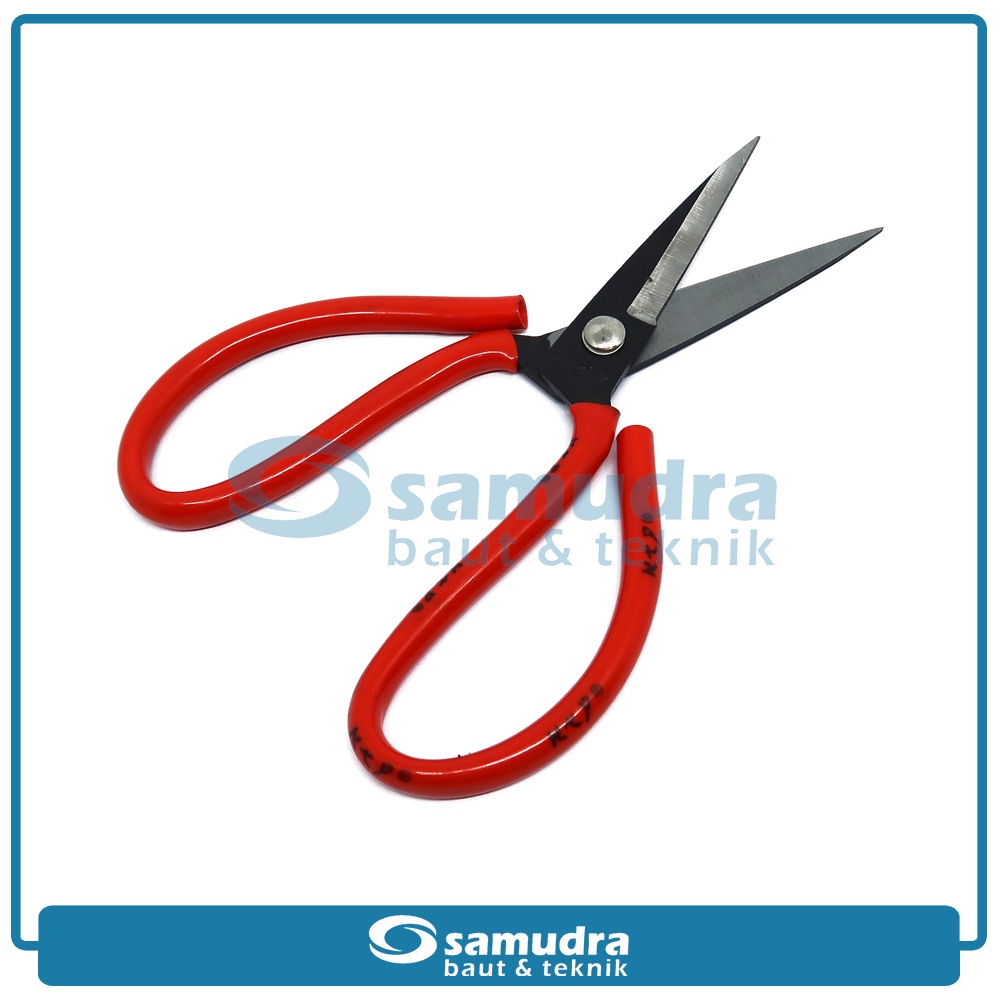 

KTP Gunting Serbaguna Model Kodok Alat Potong Seng Kain Kertas Scissor