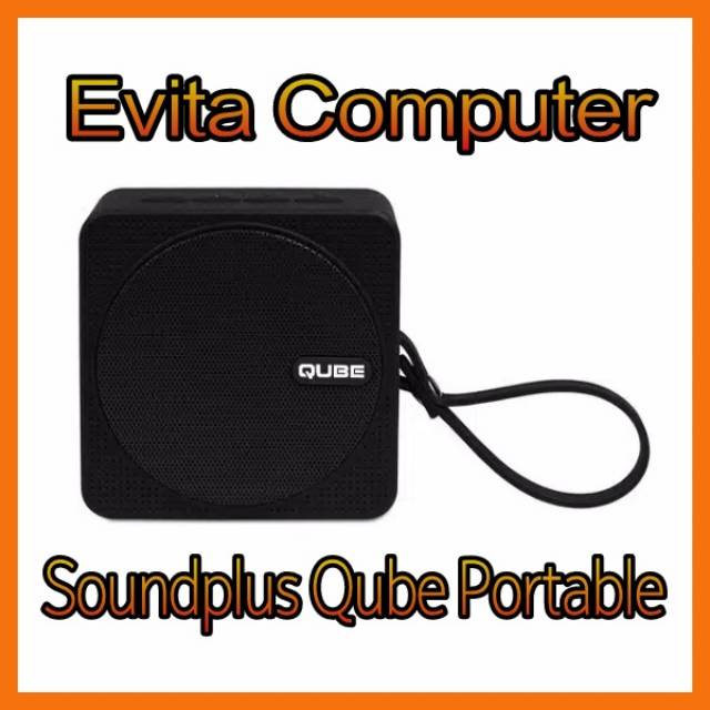 Speaker Bluetooth Potable Sounplus Qube Splashproof