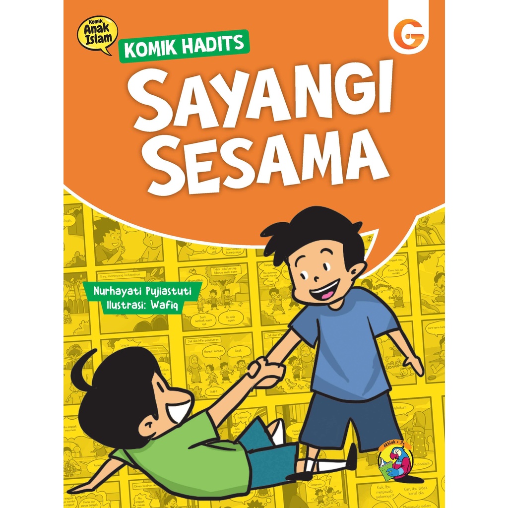 Buku Komik Hadits Sayangi Sesama - Gema Insani 100% Original