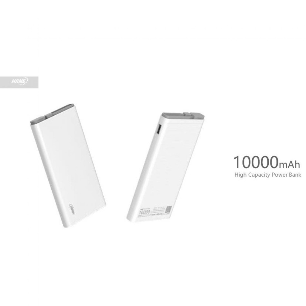 Hame QC1 Power Bank 2 Port 10000mAh Qualcomm Quick Charge 2.0