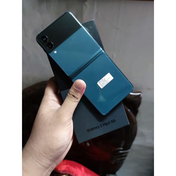 Samsung Galaxy Z Flip 3 6/128 SEIN 5G Snapdragon 888 Flagship Second Murah HP Handphone Bekas Seken Termurah