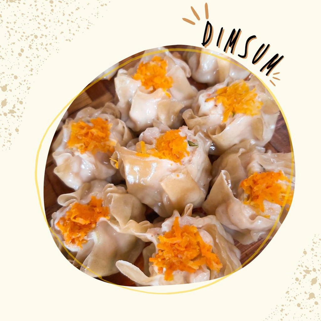 

DIMSUM AYAM UDANG FROZEN FREE SAUS DIMSUM isi 8pcs