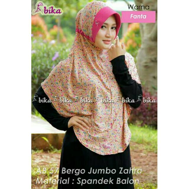 Bergo Jumbo zahra ABIKA