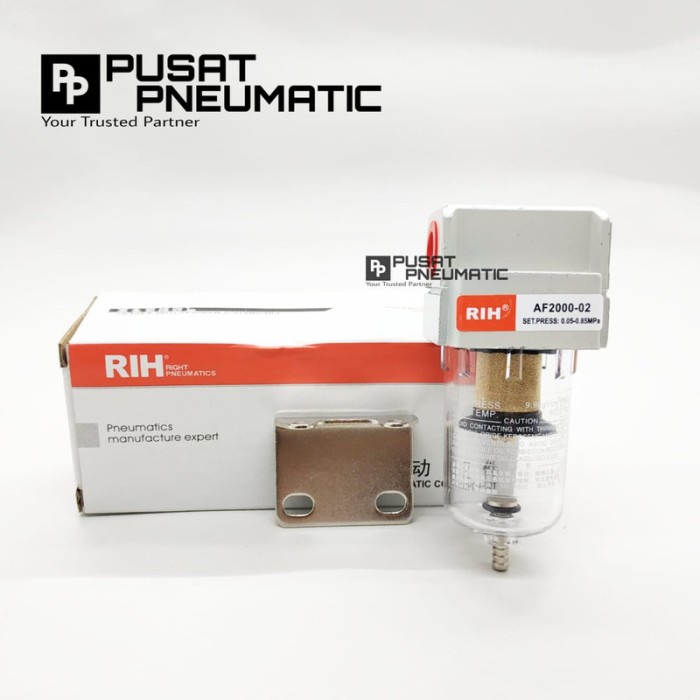 

AF 2000-02 FILTER PNEUMATIC / FILTER ANGIN 1/4" AF2000-02