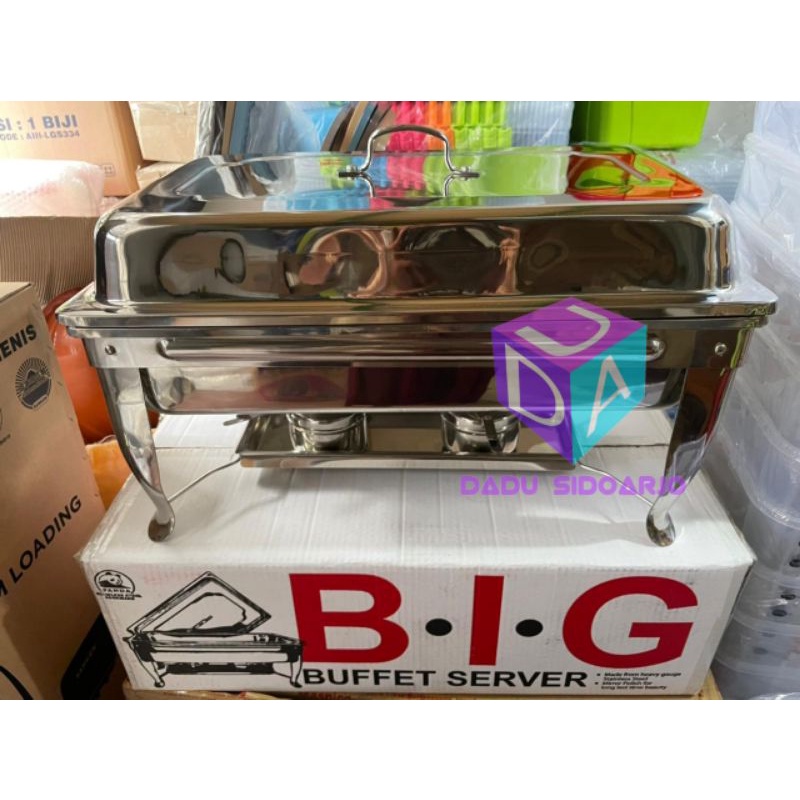 BIG BUFFET SEVER  PANDA STAINLESS STEEL / ALAT CATERING PRASMANAN HOTEL MASPION ss-p41h