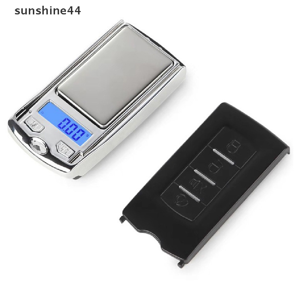 Sunshine Timbangan Saku Digital Mini Portable 200g / 100g 0.01g Untuk Perhiasan Emas Sterling