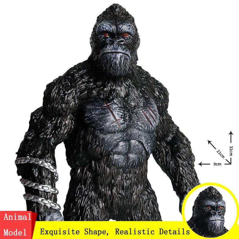 Action Figure Gorilla King Kong Ukuran Besar