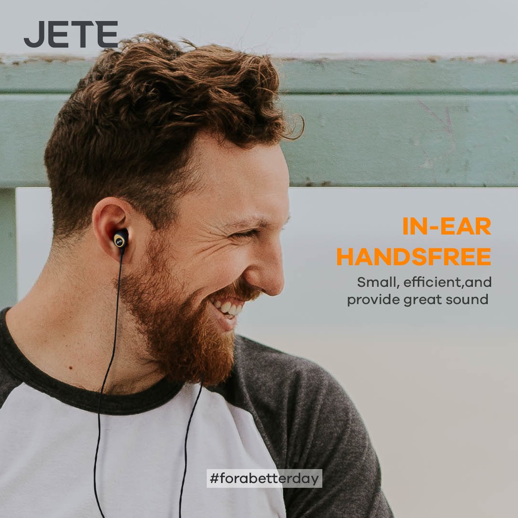 Headset Earphone  JETE Foxy - Garansi 2 Tahun