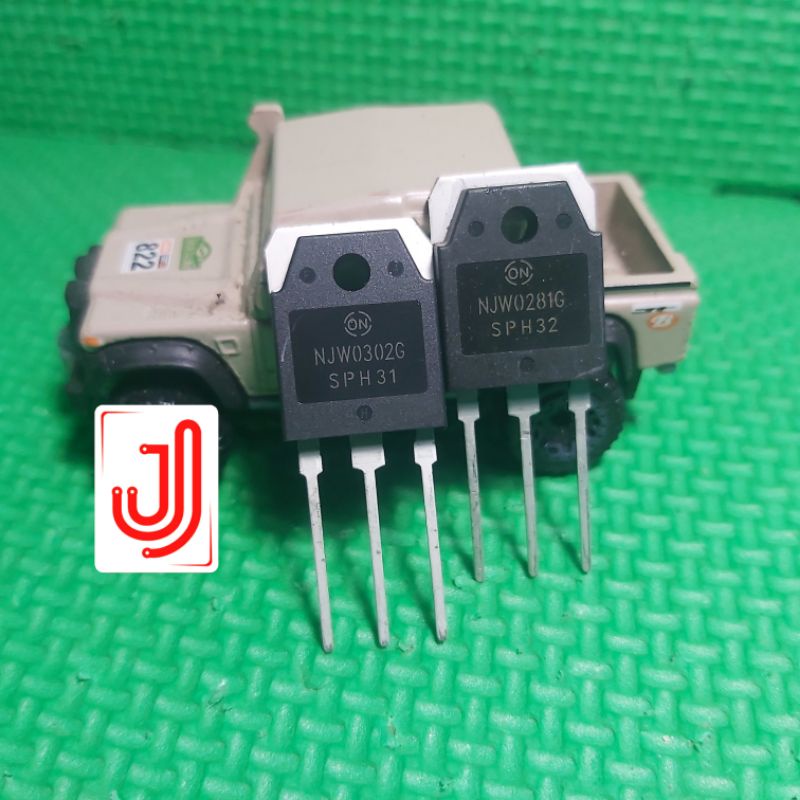 《1set》NJW 0281 0302 transistor ORI keren