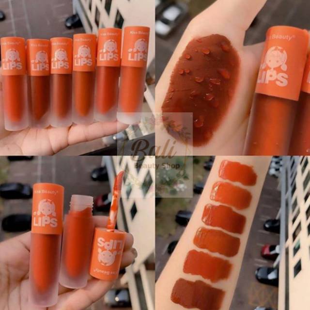LIPMATTE KISS BEAUTY LIPS ORIGINAL THAILAND (COD)