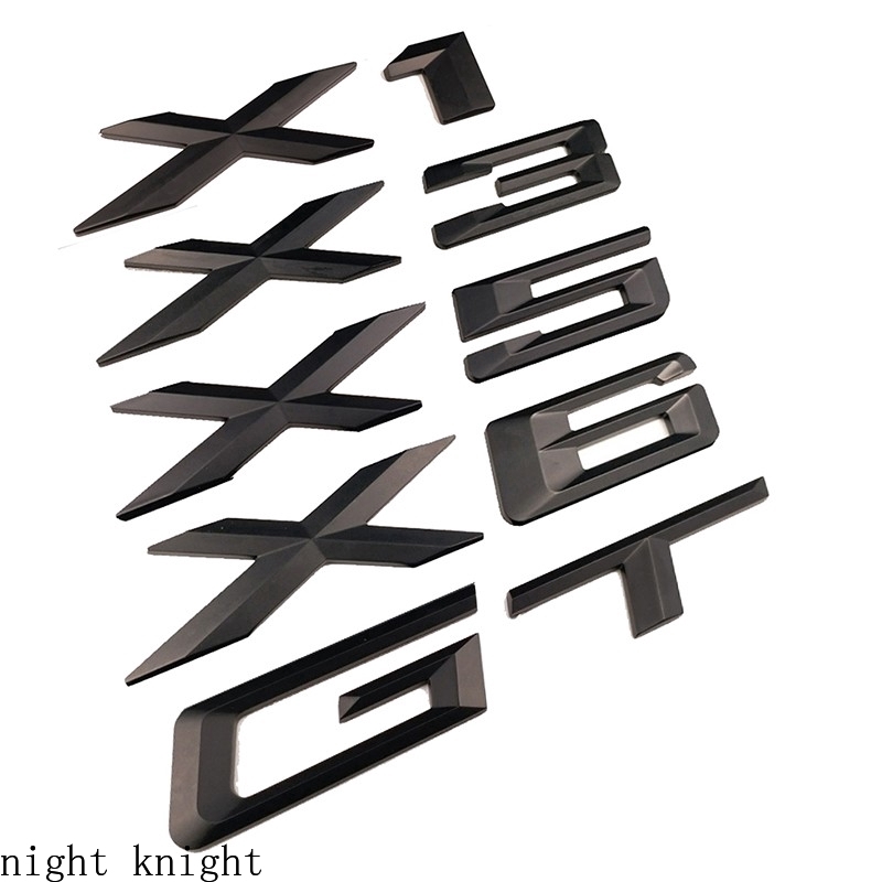 Sticker Emblem Angka 3d Bahan Plastik Abs Warna Hitam Dan Silver Gt X1 X3 X5 X6 Untuk B E63 E64 E65 E66 E87 E93 E86