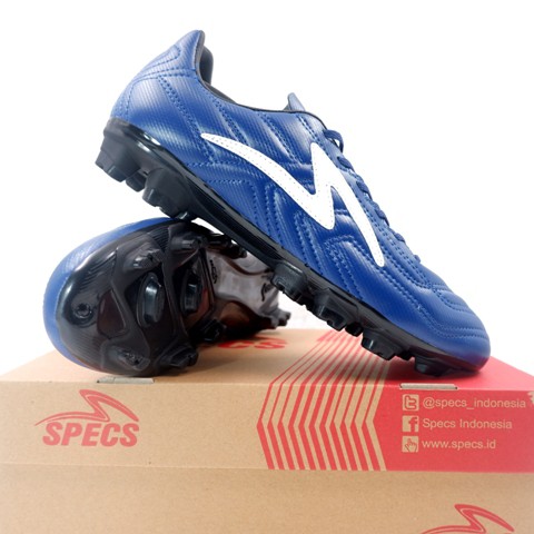 Sepatu Bola Specs Tycon FG Navy White 101369 Original BNIB