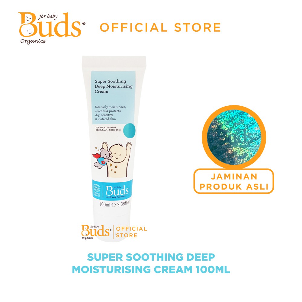 Buds Super Soothing Deep Moisturising Cream 100ml