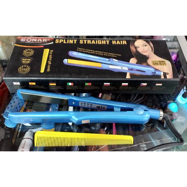 Best Seller Catok Sonar With Temperatur and Comb Murah