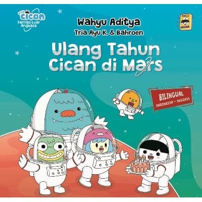 

READY STOCK SERI FANTASI LUAR ANGKASA: ULANG TAHUN CICAN DI MARS (BOARDBOOK) BR227