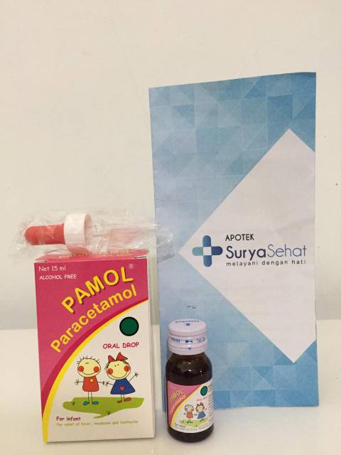 Pamol Drop 15ml - Obat Turun Panas