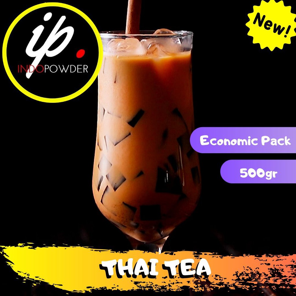 500 GRAM - Bubuk THAI TEA 500gr - Bubuk Minuman rasa THAI TEA 500gr - THAI TEA Powder 500g