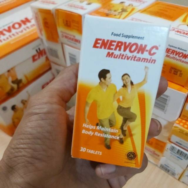 Enervon C Enervonce enervonc enervon-c vitamin C 500mg 30 kapsul