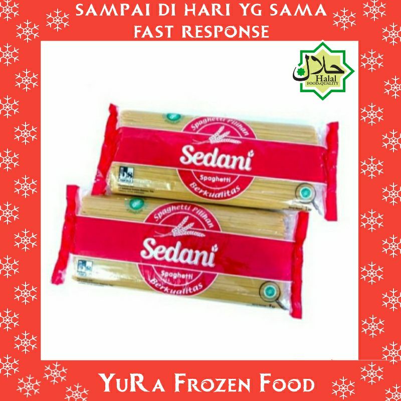 

SEDANI Spaghetti Pasta 1 kg Spageti