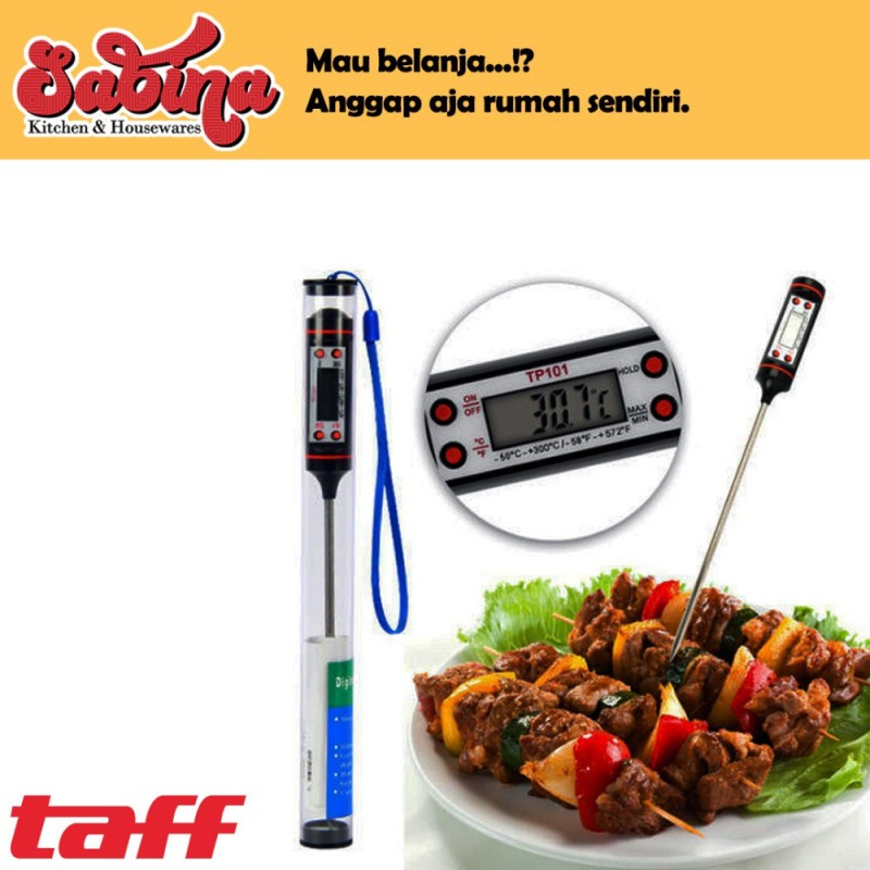 Taffware Digital Food Termometer Kopi Makanan Alat Pengukur