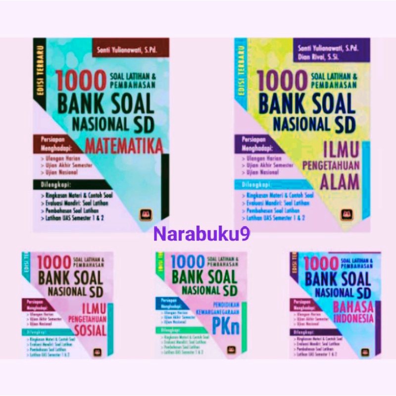 

Bank Soal SD - IPA IPS Matematika PPKn Bahasa Indonesia