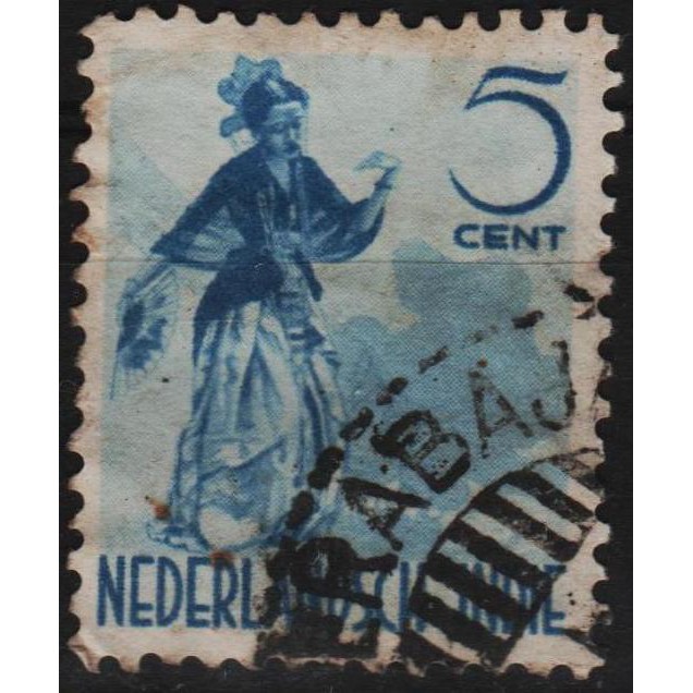 

Perangko Filateli L102 - Netherlands Indies FU 1v 1941-1945 Local Dancer 1nd Series