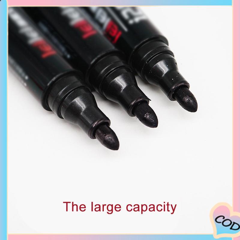 COD❤️Permanent Marker Spidol Permanen Round Tip Joyko Refillable-A.one