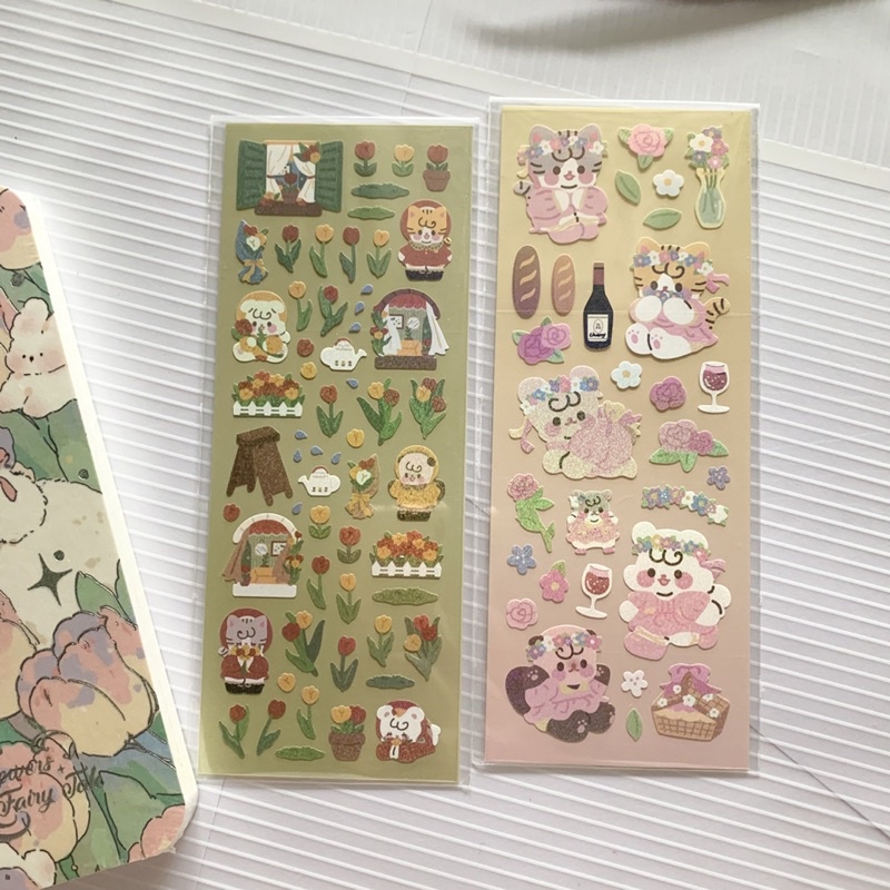 

sticker confetti korean deco toploader photocard readystock B408