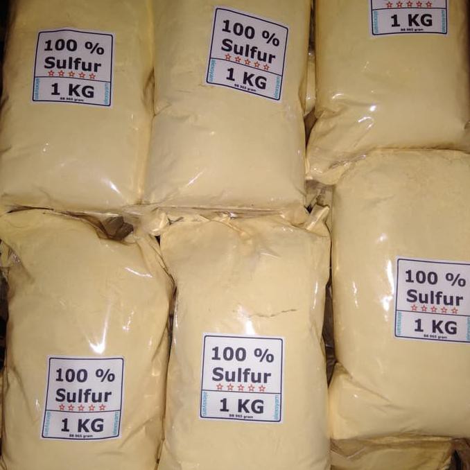 

Belerang halus / Sulfur 1kg 100%