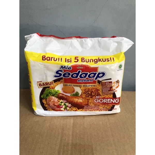 

MIE SEDAAP GORENG ISI 5