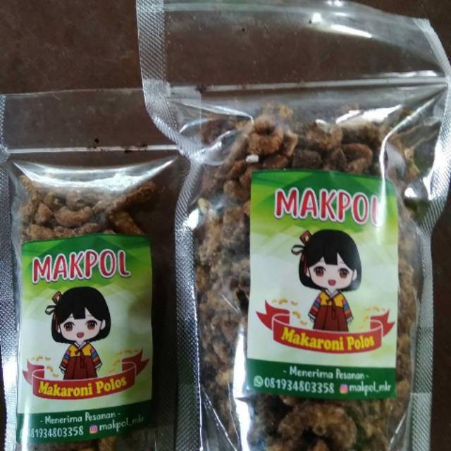 

Makaroni Polos varian Coklat