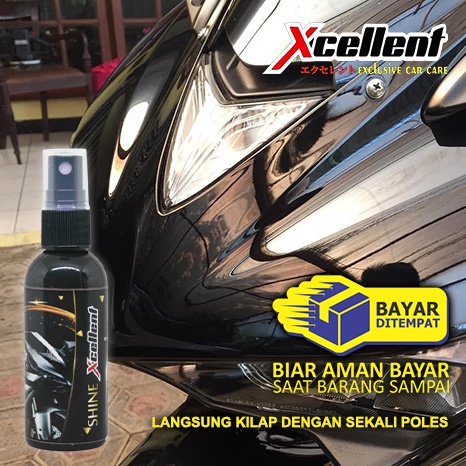 COD  Pengkilap motor Pengkilap body motor Permanen Origiinal Shine Xcellent