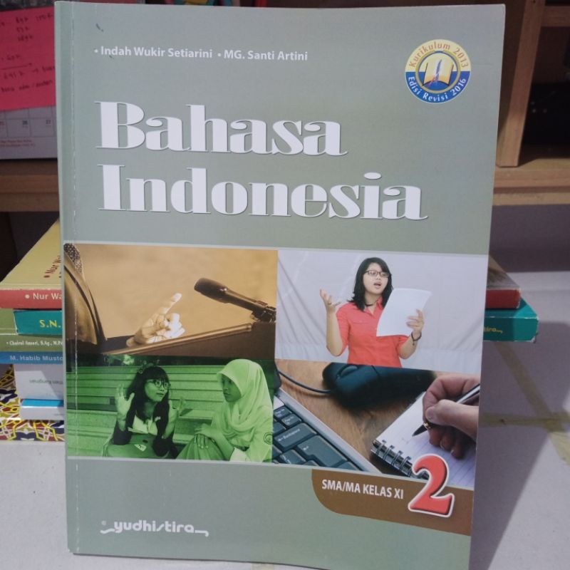 

Buku paket Bahasa Indonesia kelas 11 yudhistira